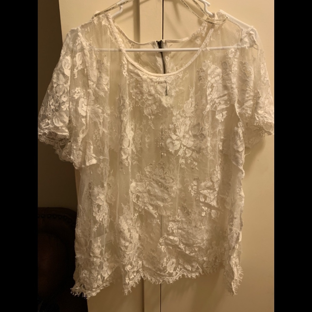 Forever 21 Lace Top, Plus